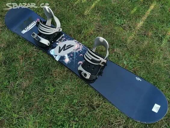 Prodám snowboard značky Nidecker. Velikost 152cm.