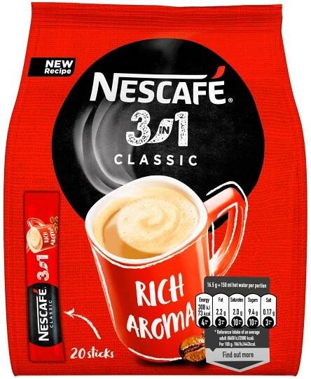 Nescafé Classic 3v1 instantní