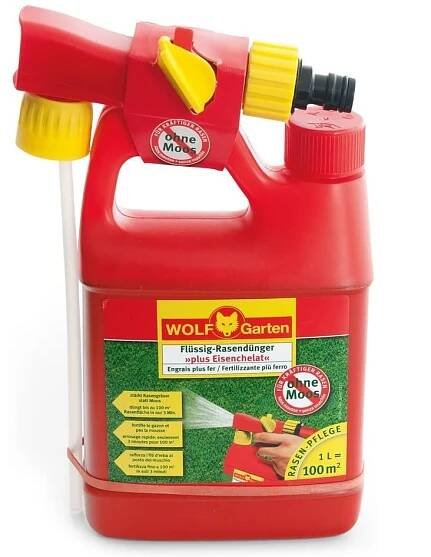 WOLF-Garten - Flüssig-Rasendünger »plus Eisenchelat« LM 100 B; 3846015