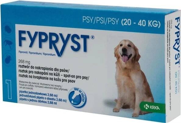 Fypryst 268mg spot-on pro psy 1x2.68ml