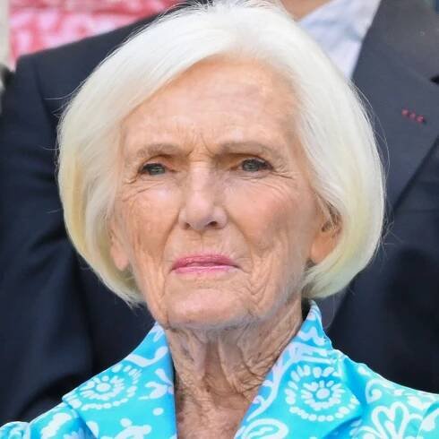 Turquoise and white is the hottest 2025 colour combination - Mary Berry mastered it in silk at Wimbledon