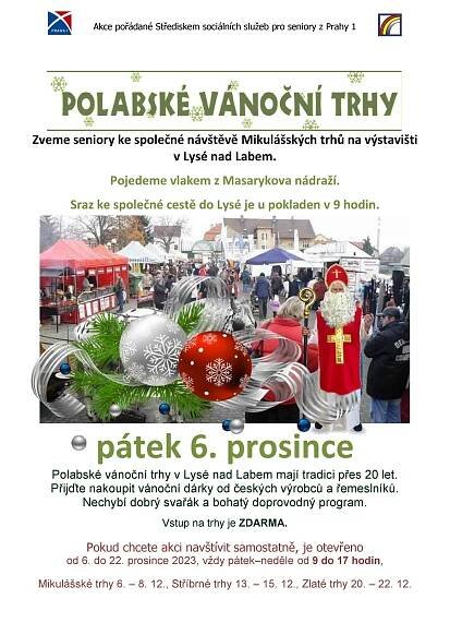 Vánoční trhy v Lysé nad Labem