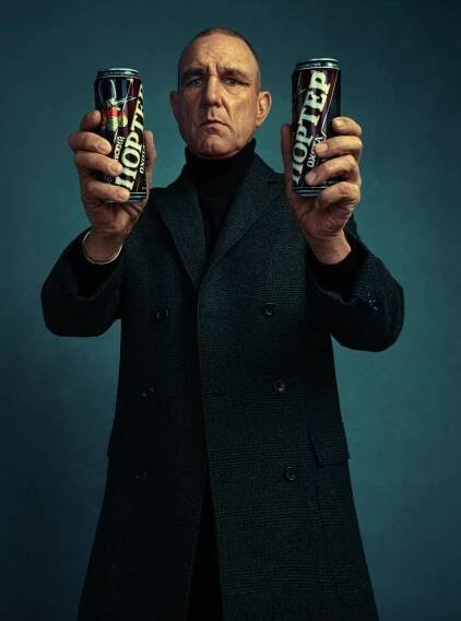 Vinnie Jones for Heineken (Ohota London Porter) → LOOK AD ME