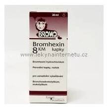 Bromhexin 8 KM kapky - 20 ml