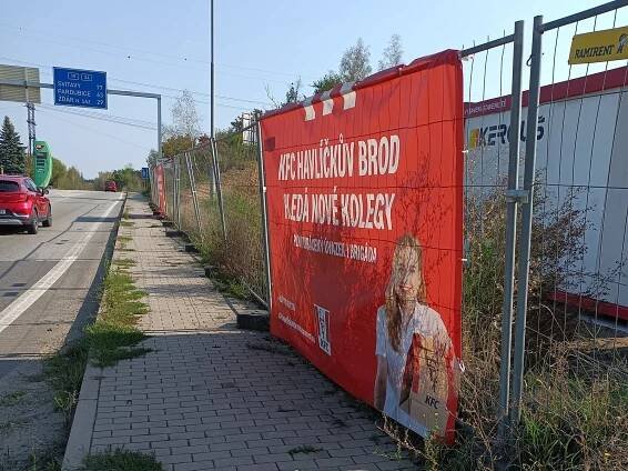 KFC otevře v Havlíčkově Brodě první pobočku v okrese. Zákazníky přivítá letos