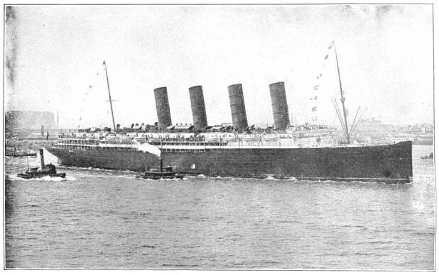RMS Lusitania – Wikipedia, wolna encyklopedia