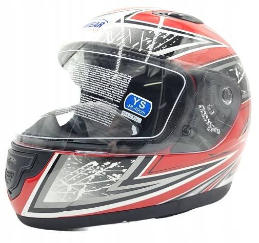 MOTOCYKLOVÁ PŘILBA PROTECTWEAR SA03 PRO DĚTI 50-51 CM Velikost M