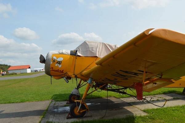 Jihlavský aeroklub po roce provětrá hangáry na Henčově