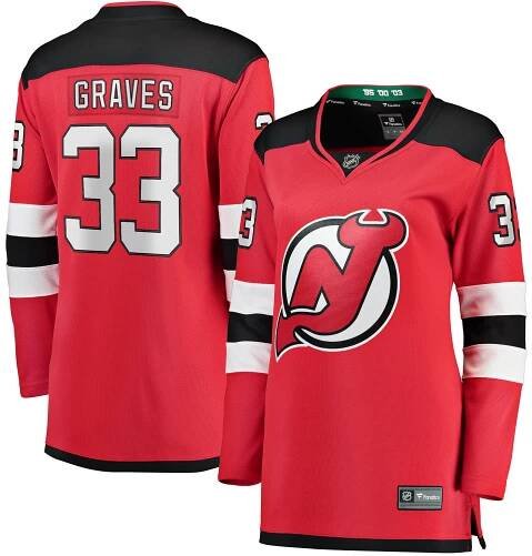 Women's New Jersey Devils Luke Hughes Fanatics Red Home Breakaway Player Jersey