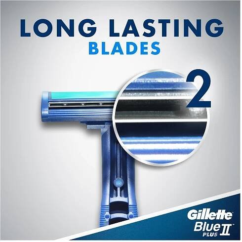 GILLETTE Blue II Plus 14 ks