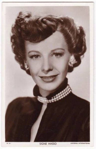 Signe Hasso. Picturegoer W 821