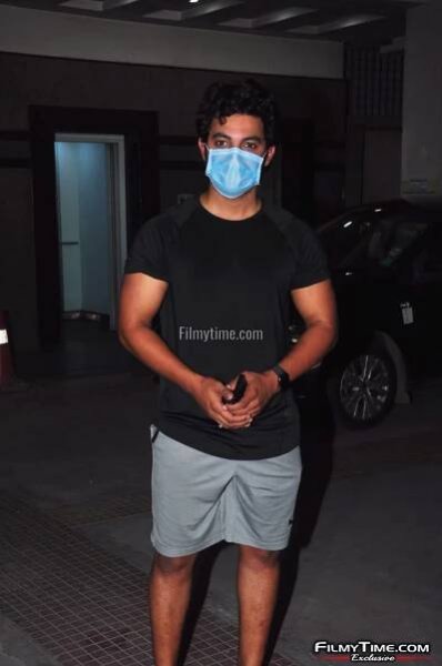 Aadi Sai Kumar At Gym Pics-FilmyTime