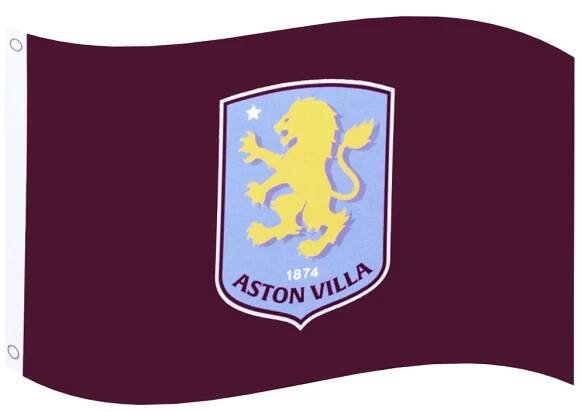 Aston Villa FC Core Crest Flag