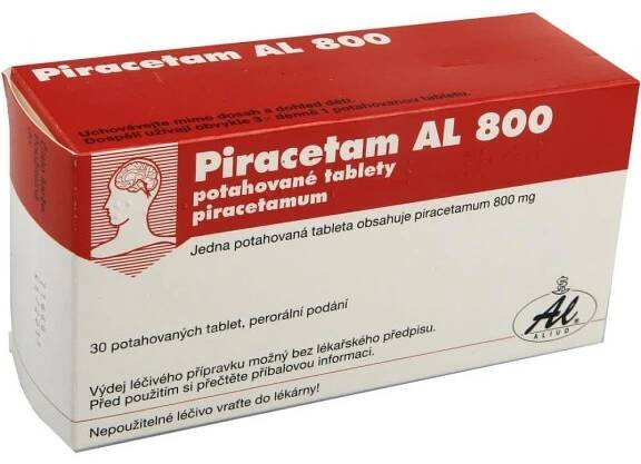 Piracetam AL 800 mg 30 potahovaných tablet