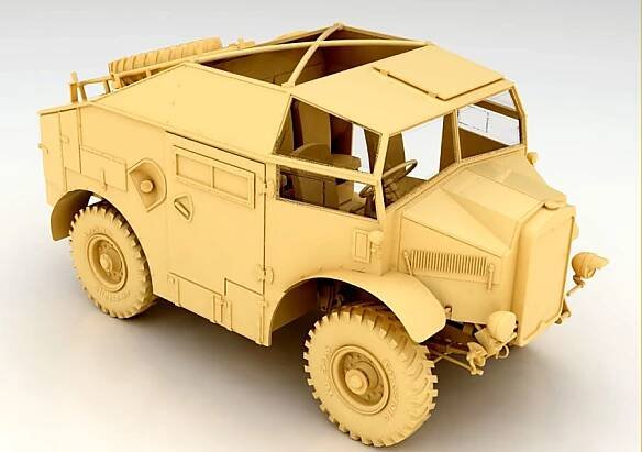 Mirror-models, plastic models and accessories in scale | 1/35 British Morris C8 Quad Mk III late