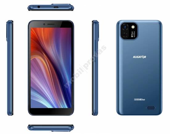 Aligator S5550 Duo 16GB blue CZ :: :: mobilprovas.cz