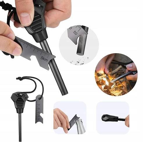 Turistický komplet MEGA SURVIVAL SADA, SET 32v1