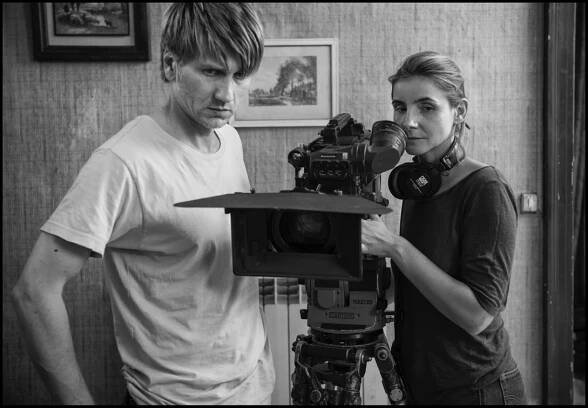 Pierre et Manon en plein tournage - Image droits réservés - www.arte.tv