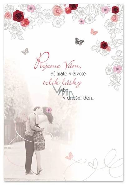 Ditipo Playing card for wedding Together If you are not my Your Patejdl 224 x 157 mm - VMD parfumerie - drogerie