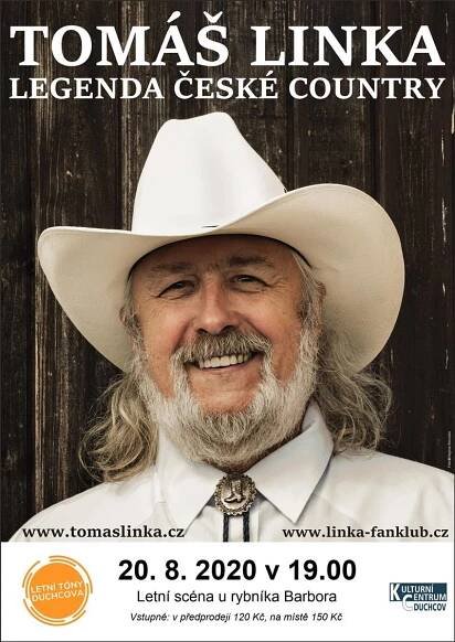 TOMÁŠ LINKA - LEGENDA ČESKÉ COUNTRY > Hudba a tanec > Události > Superevent