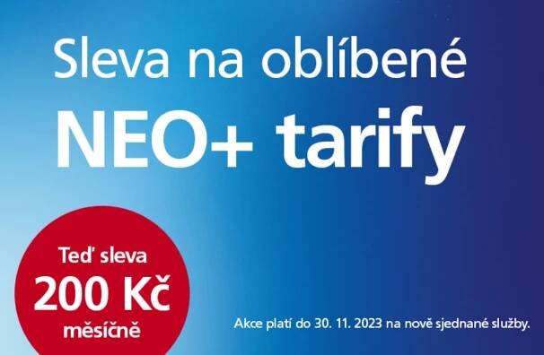Tarifon - Sleva na mobilní tarify Neo+