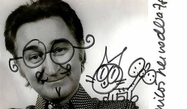 Ilustrátor a herec Miloš Nesvadba. Legenda dětských úsměvů
