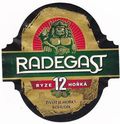 Radegast Ryze Hořká 12, světlý ležák SUD - Půjčovna výčepního zařízení Praha 6