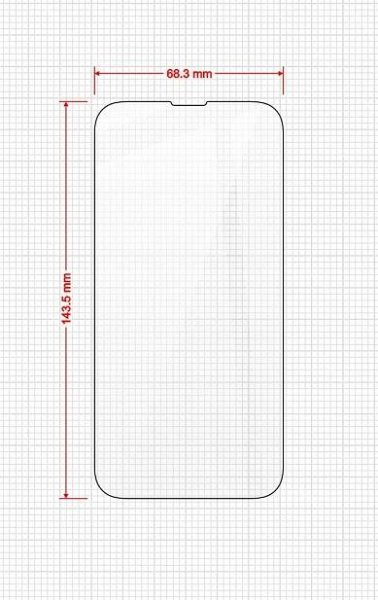 2-PAK Hybridní ochranné sklo 9H s aplikátorem pro Apple iPhone 13 Výrobce GrizzProtector