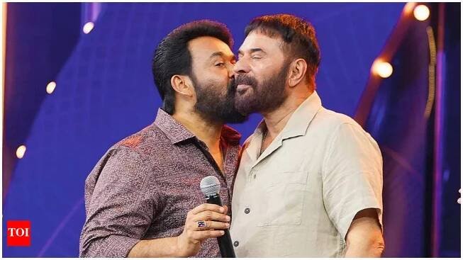 Mohanlal’s kiss on Mammootty’s cheek melts hearts as superstar prepares for big comeback