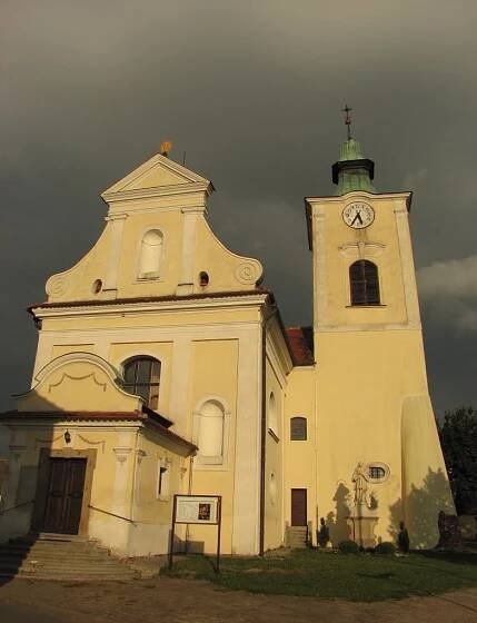 Church: Ostrovačice, kostel sv. Jana Křtitele a sv. Václava
