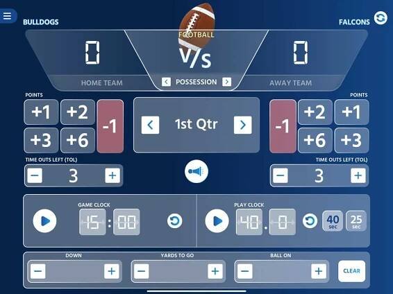 ScoreBuddy Pro Football Controller