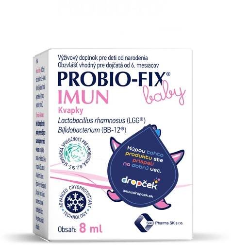 PROBIO-FIX IMUN baby kvapky 8 ml