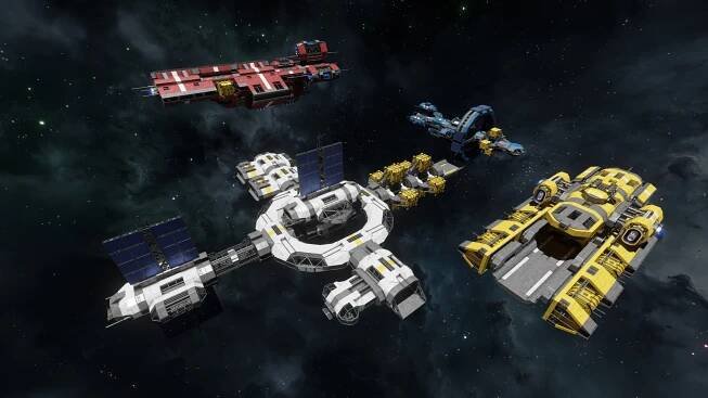 Fotka: V čem se vydáte do vesmíru? Ve Space Engineers 2 je volba a vzhled kosmického dopravního prostředku zcela na vás