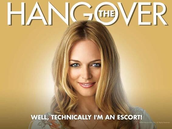 The Hangover Movie Poster Heather Graham Wallpaper
