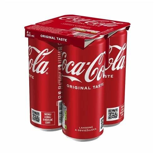 Coca Cola 0,33L plech