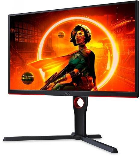 AOC/25G3ZM-BK/24,5''/VA/FHD/240Hz/0,5ms/Blck-Red/3R