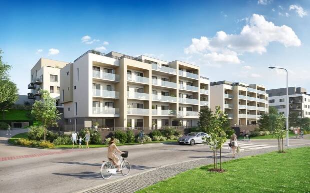 Byty u parku Na Vackově od společnosti Metrostav Development