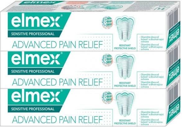 Elmex Sensitive Professional 3 x 75 ml