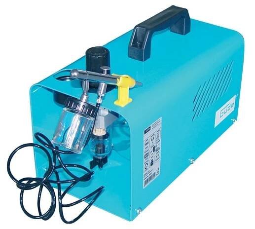 GÜDE Profi airbrush souprava s kompresorem 50065