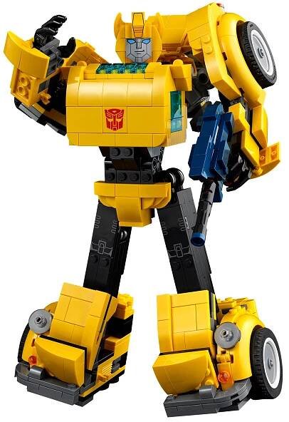 Nové LEGO ICONS 10338 Transformers Bumblebee: sada je online v obchodě
