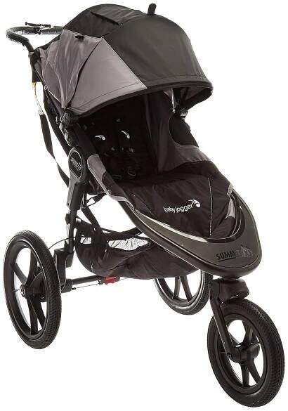 Baby Jogger 2016 Summit X3 Single Jogging Stroller - Black/Gray