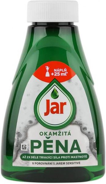JAR 375 ml Pěna na nádobí náplň 109 Kč