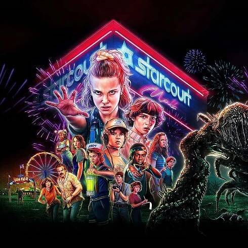 Eerie Escape - The Stranger Things Cast In The Upside Down