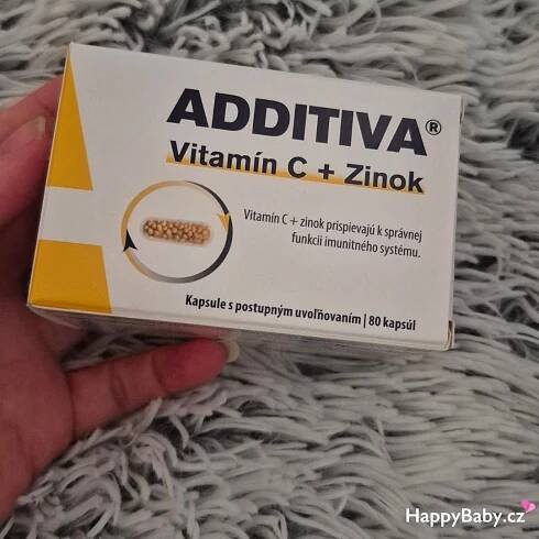 Additiva Vitamin C + zinek: Posilte svou imunitu s účinnou podporou | Happy Baby
