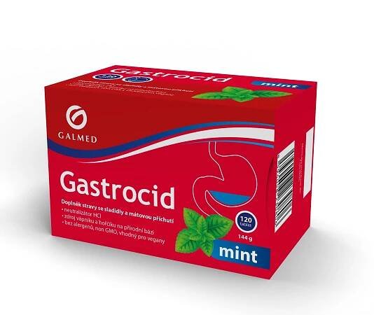 GALMED Gastrocid mint 120 tablet