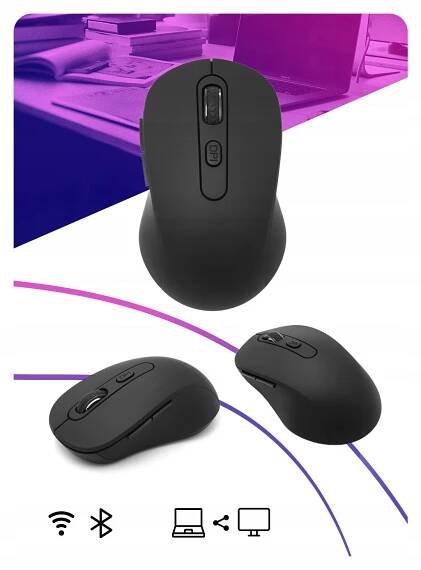 2 x BEZDRÁTOVÁ MYŠ BLUETOOTH BT MYŠ PRO TELEVIZOR TABLETU ANDROID Senzor optický
