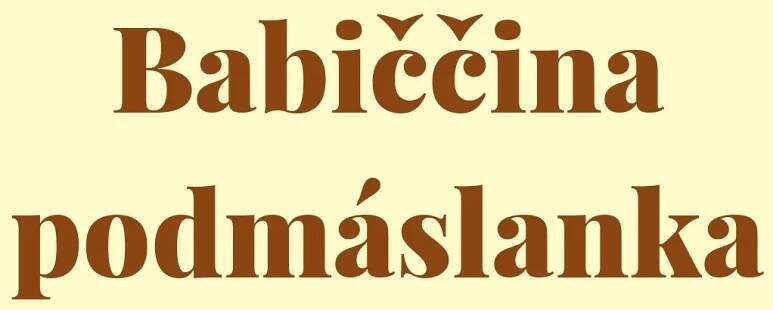 Babiččina podmáslanka recept