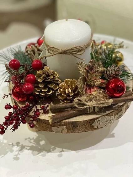 Christmas Candle Decorations: Festive DIY Ideas