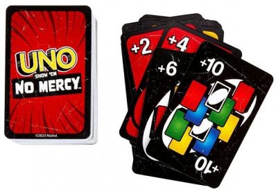 UNO Card Game No Mercy - kartová hra