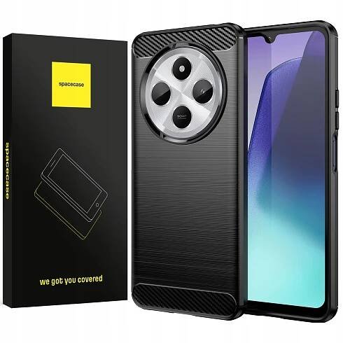 SILNÉ POUZDRO PRO XIAOMI REDMI 14C / POCO C75 4G SPACECASE CARBON CASE